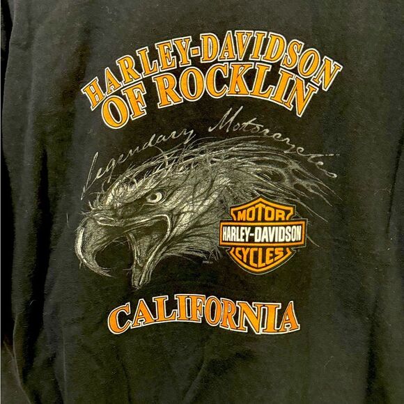 Vintage High End Harley Davidson Motorcycles Rocklin CA Men’s XL T-Shirt MINTY - Picture 5 of 5